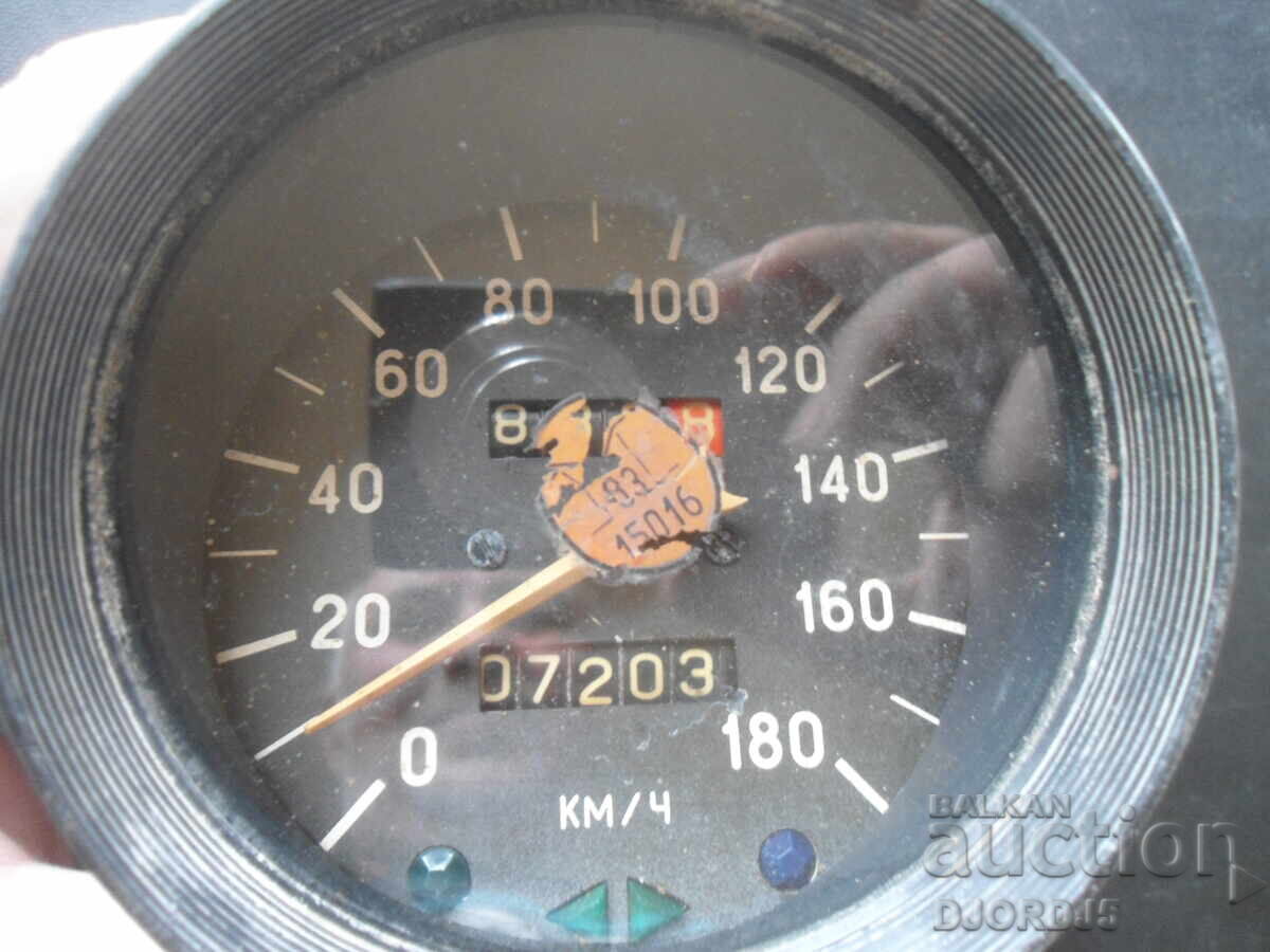 Old Russian Car Measuring Instrument