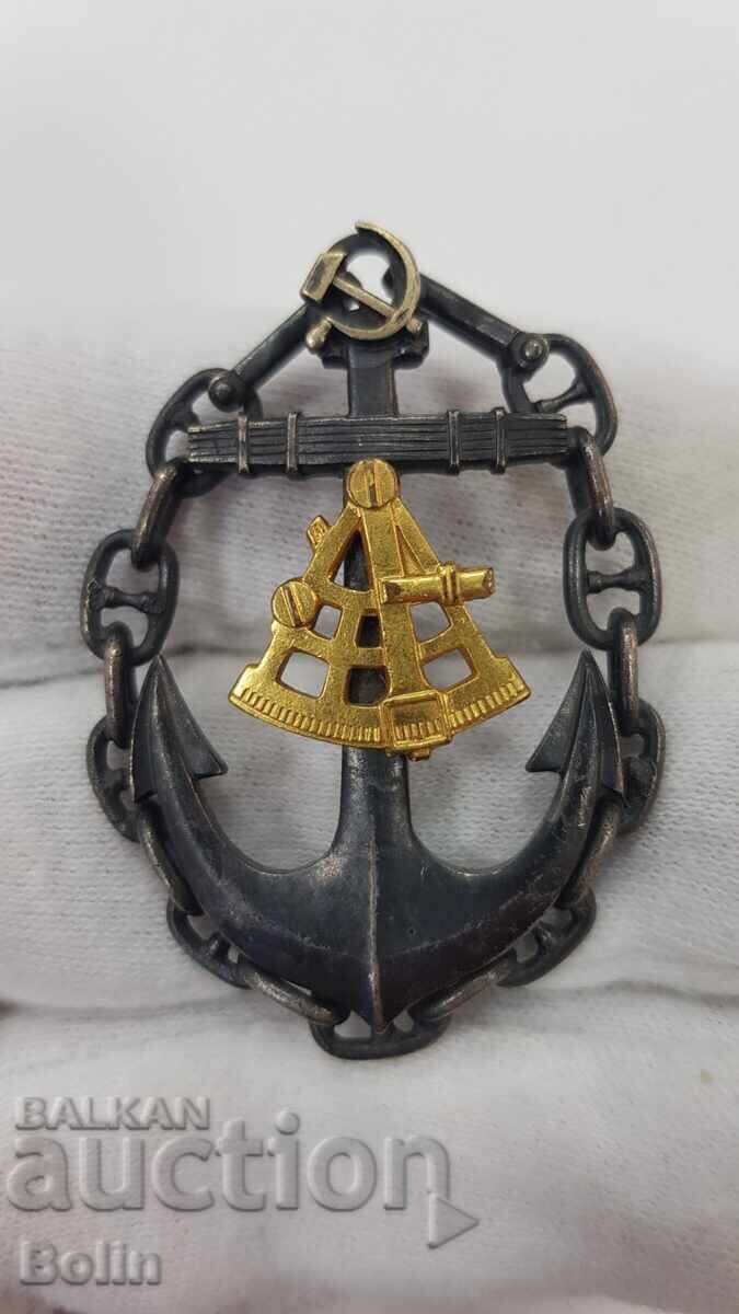 Rare - Rusă - URSS - Semn naval pe șurub KDP