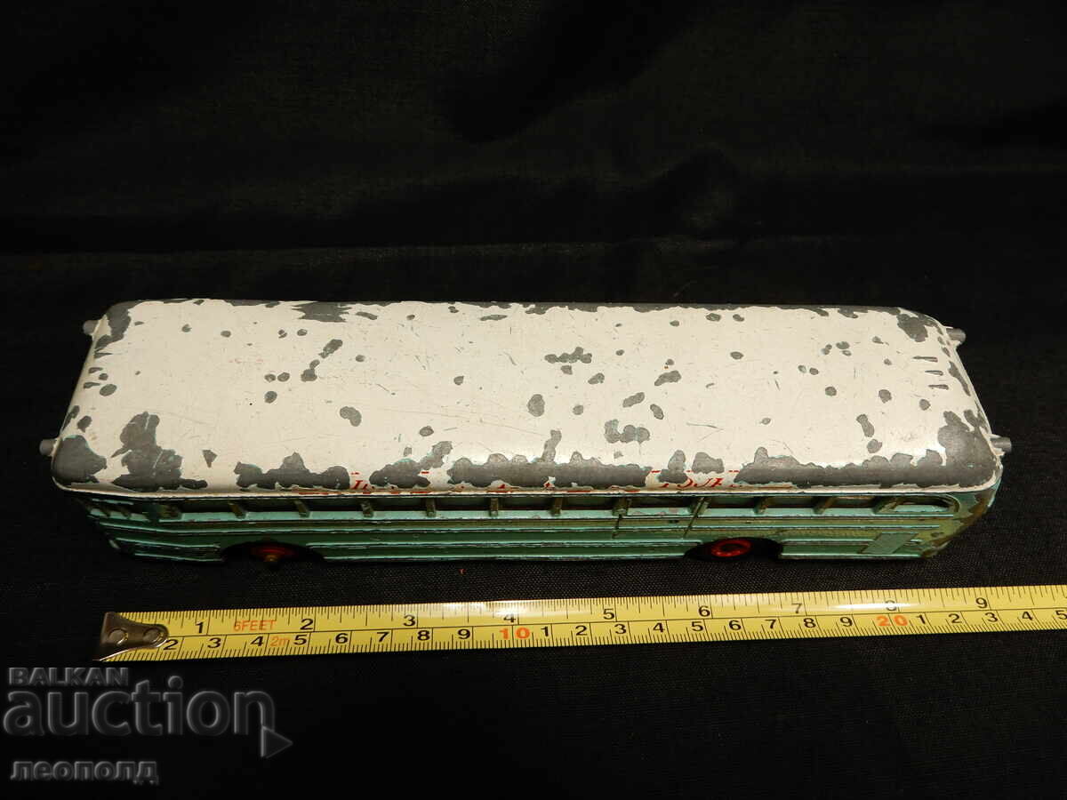 OLD RETRO METAL BUS DINKY SUPERTOYS ENGLAND - 7