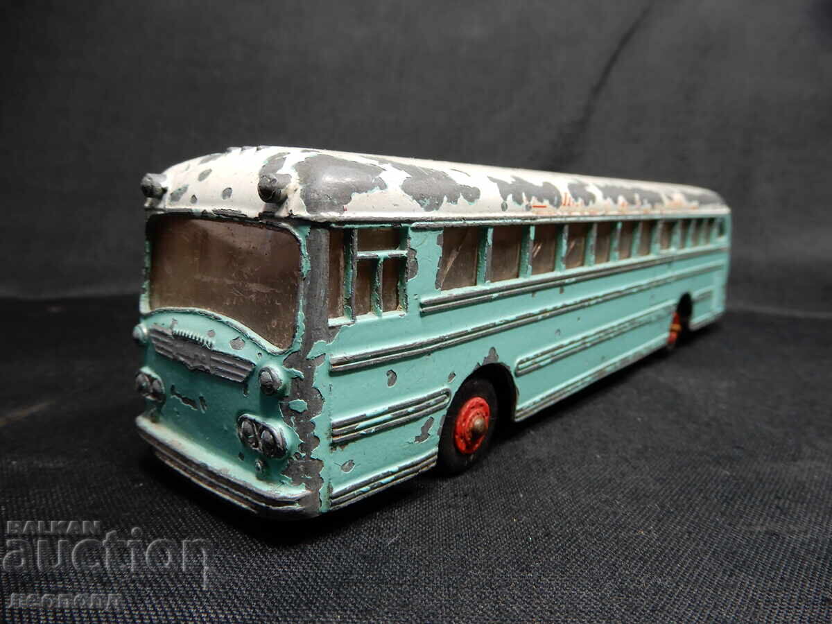OLD RETRO METAL BUS DINKY SUPERTOYS ENGLAND