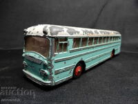 OLD RETRO METAL BUS DINKY SUPERTOYS ENGLAND