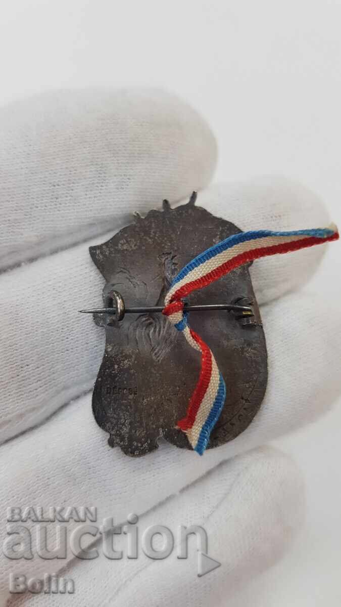 Delivery of Rare Patriotic French Sign, Badge 1914 - 1915