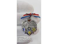 Σπάνιο ασημένιο πατριωτικό γαλλικό σήμα - 1914