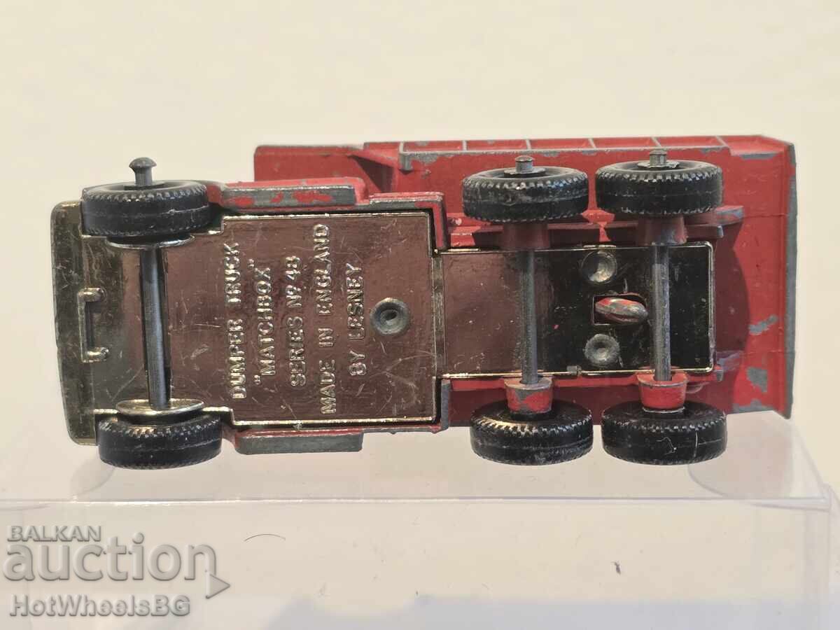 Matchbox Lesney No.48C Dodge Dumper Truck 1966 - 6