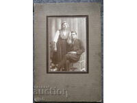 1927 fotografie de familie veche etnografie costum popular carton