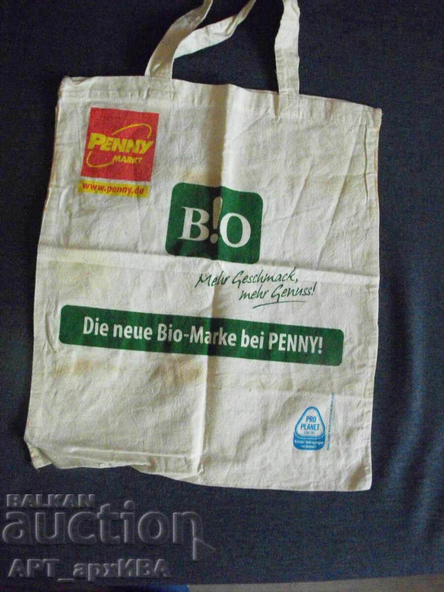 Платнена торба – рекламна на PENNY MARKT. Платнена торба – рекламна на PENNY MARKT.