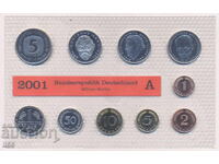 Germania - set bancnote 2001, mint (UNC)