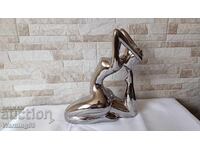 Figurină mare de porțelan - Femeie - 26cm