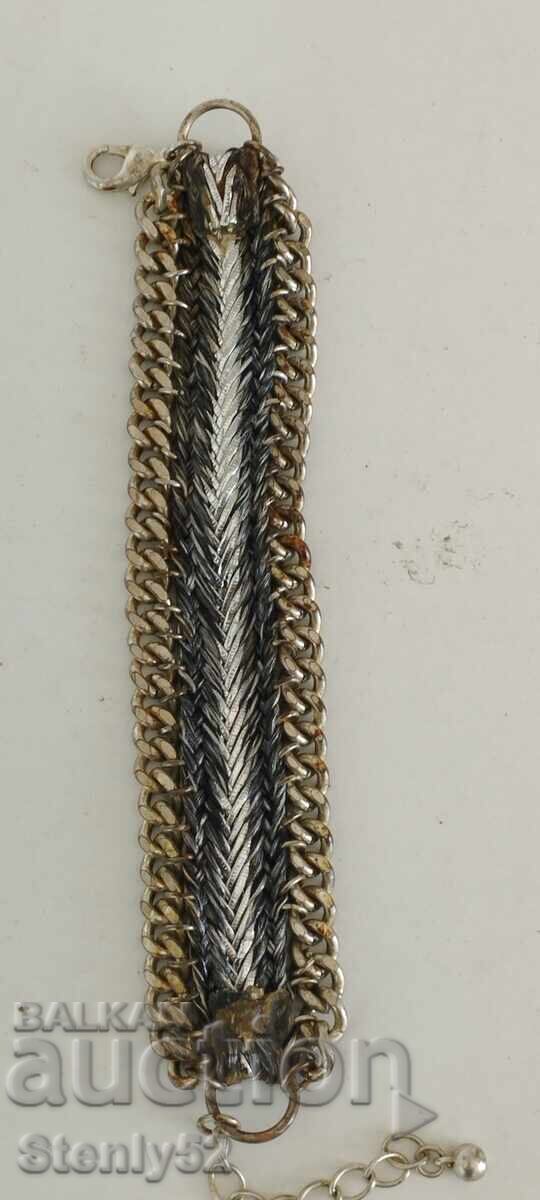 Hryvnia for ethnic costume, metal, braid with price 30.00 BGN | € 15.34