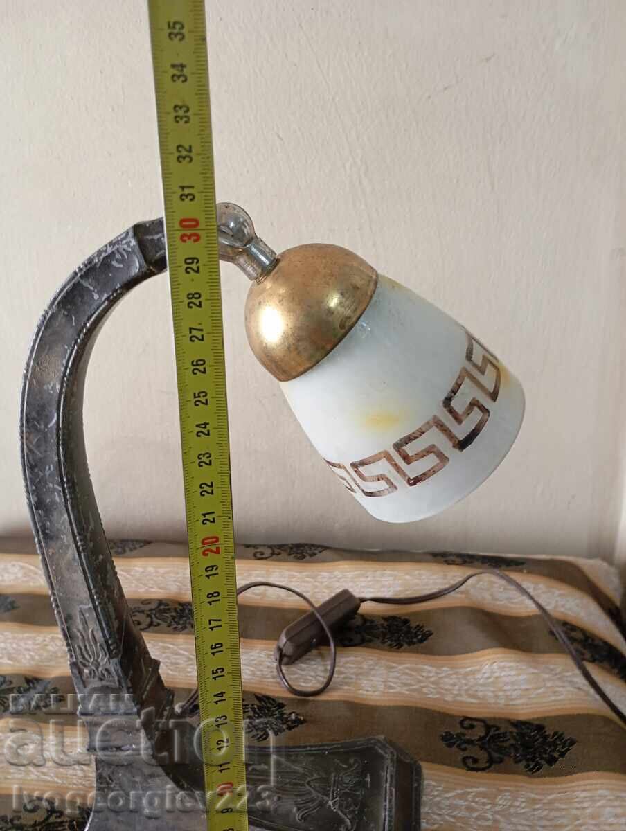 Auction  Old Art Deco Lamp