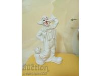 Statuetă de porțelan - clovn