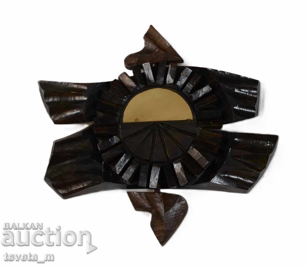 Ξύλινη πλαστική χειροποίητη σκαλιστή για τοίχο