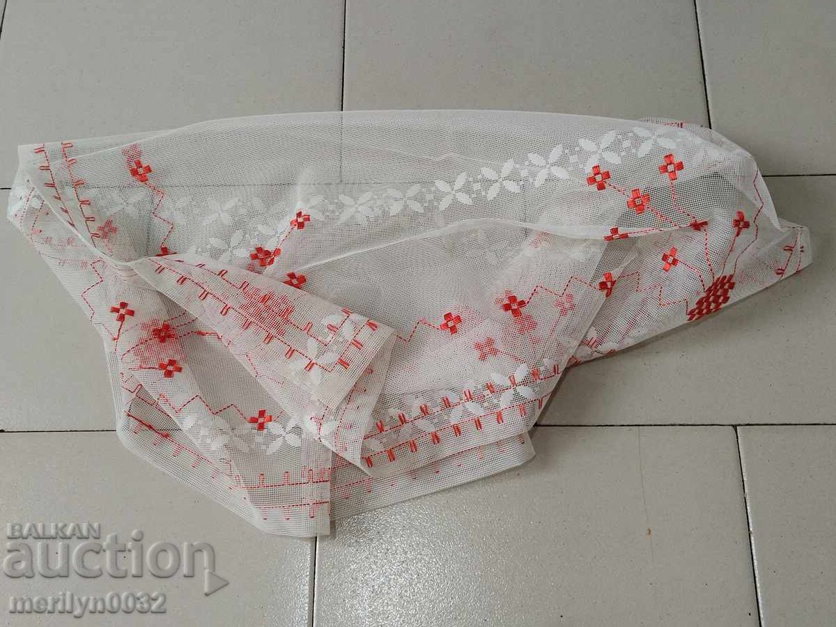 Carou vechi cu broderie 0,70/0,65 metri tul - 7 Carou vechi cu broderie 0,70/0,65 metri tul - 7