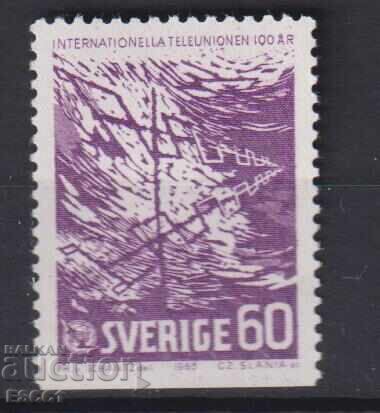 Clean stamp International Telecommunication Union 1965 Sweden Clean stamp International Telecommunication Union 1965 Sweden