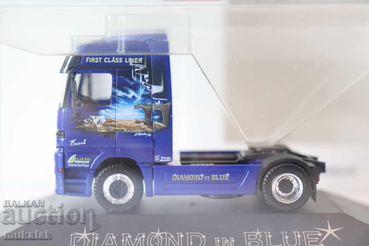 Δημοπρασία HERPA H0 1/87 MERCEDES BENZ ACTROS ΤΡΑΚΤΕΡ ΜΟΝΤΕΛΟ ΦΟΡΤΗΓΟΥ