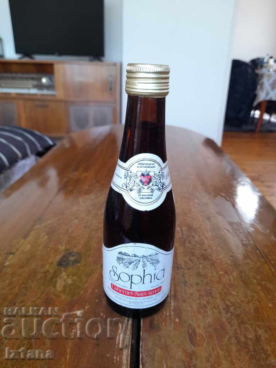 Old Bottle of Red Wine Sophia Old Bottle of Red Wine Sophia
