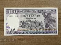 Ρουάντα - 100 φράγκα (1989), UNC