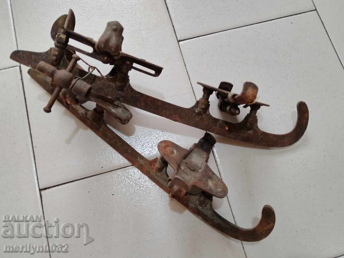 Аукцион Немски кънки за лед с ключ ROLAR-KAMFRAD  20-те години