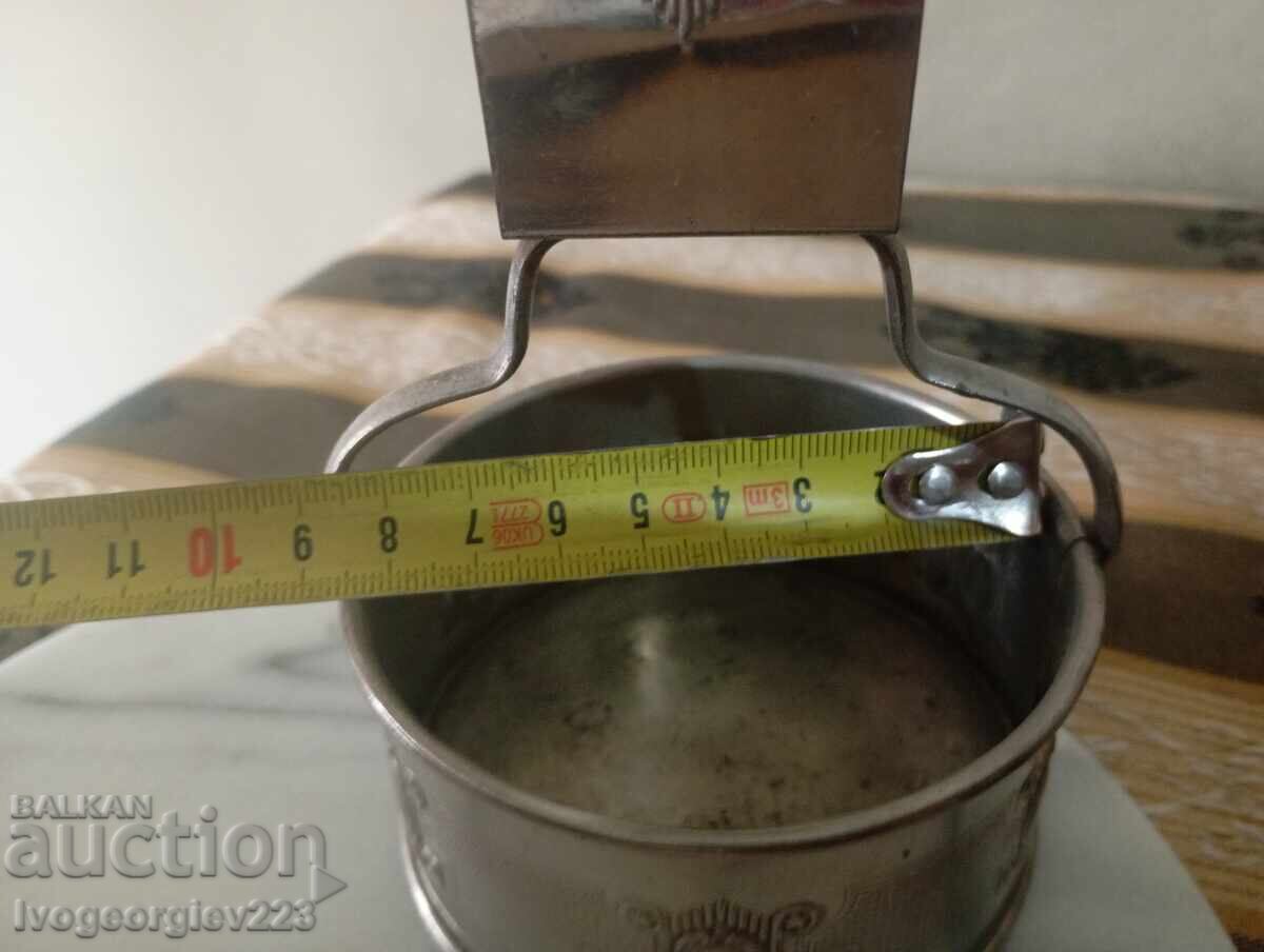 Ασημένιο κουτί σπίρτων Art Deco - 5