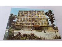 Пощенска картичка Толбухин Хотел Добруджа 1985