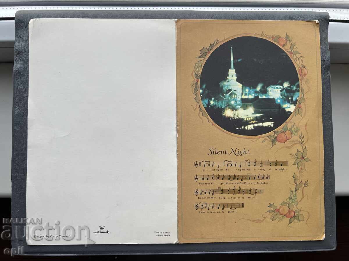 Carte poștală veche de felicitare - Canada