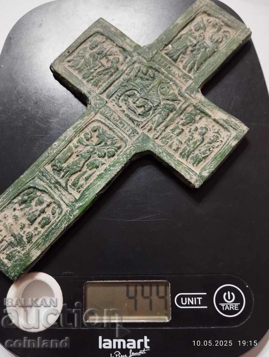 АНТИЧЕН БРОНЗОВ КРЪСТ -РЕПЛИКА РЕПРОДУКЦИЯ - 6