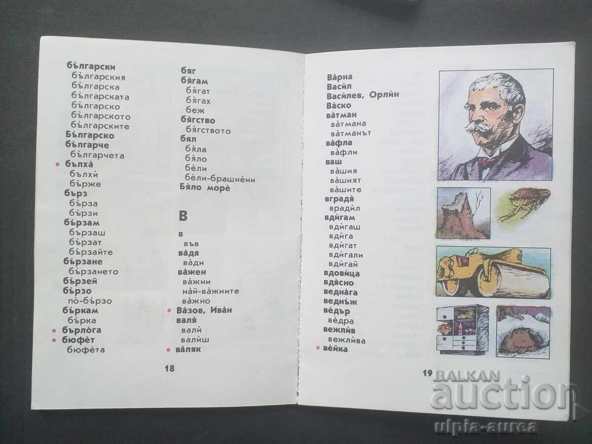 Delivery of Dictionary for a Primer (Socialist)