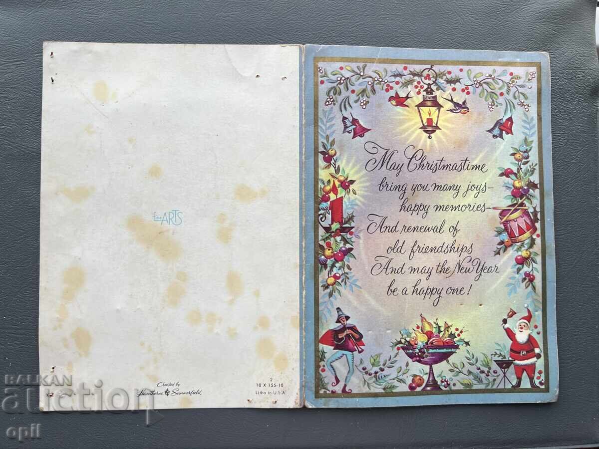 Παλιά Ευχετήρια Κάρτα - ΗΠΑ 1971 Παλιά Ευχετήρια Κάρτα - ΗΠΑ 1971