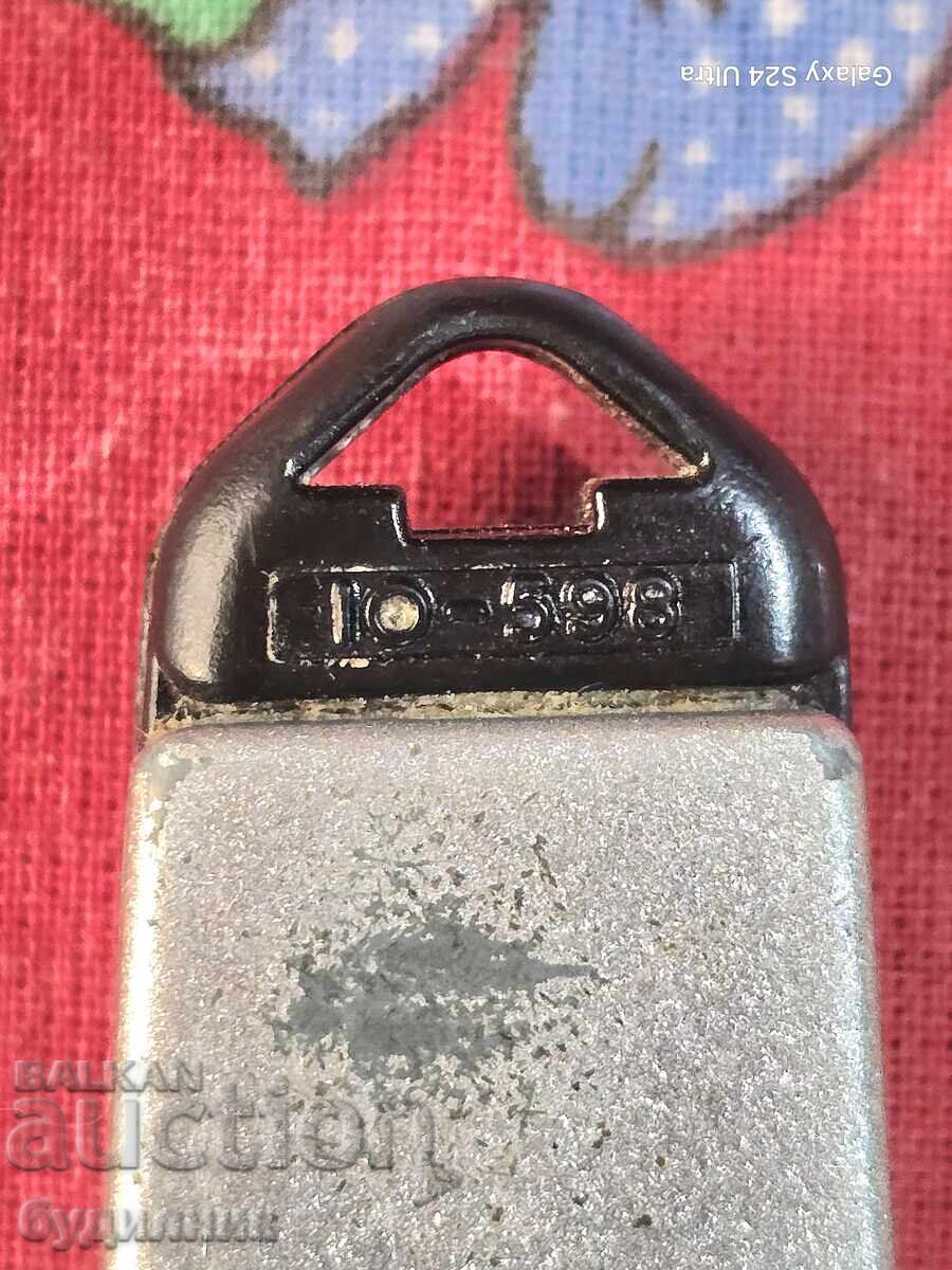 Δημοπρασία Αυθεντικό, εξαιρετικά αιχμηρό μαχαίρι με αυθεντική δερμάτινη θήκη BZTS