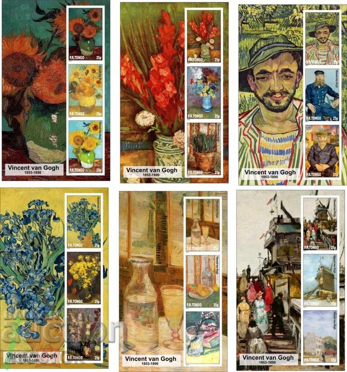 Clean Blocks Painting Vincent van Gogh 2010 from Tonga