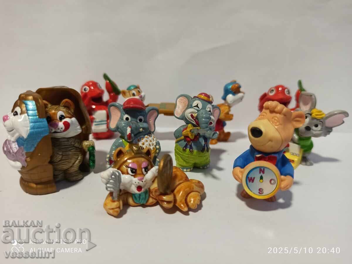 Δημοπρασία Παλιά παιχνίδια παρτίδα 6 από σοκολατένια αυγά Kinder