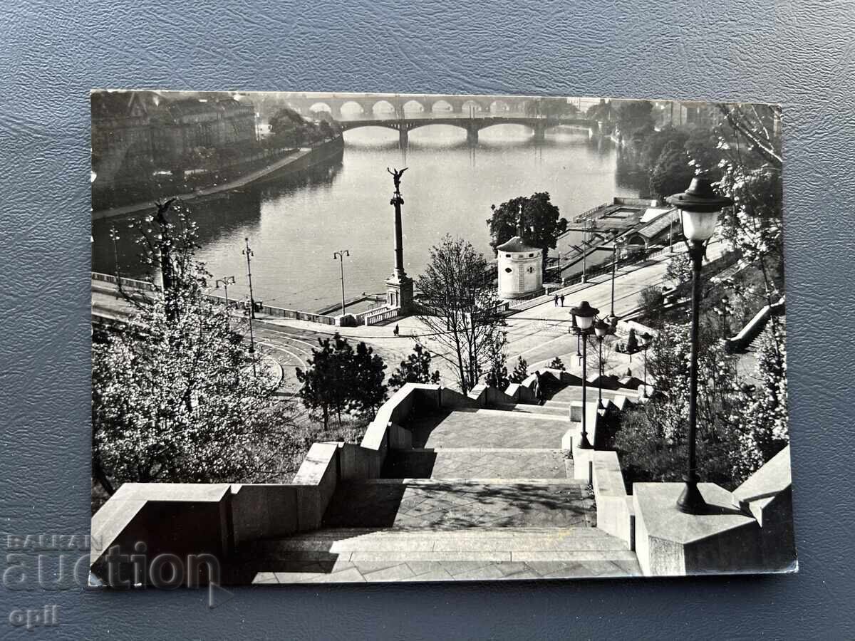 Carte poștală veche călătorită - Cehoslovacia 1963 Carte poștală veche călătorită - Cehoslovacia 1963