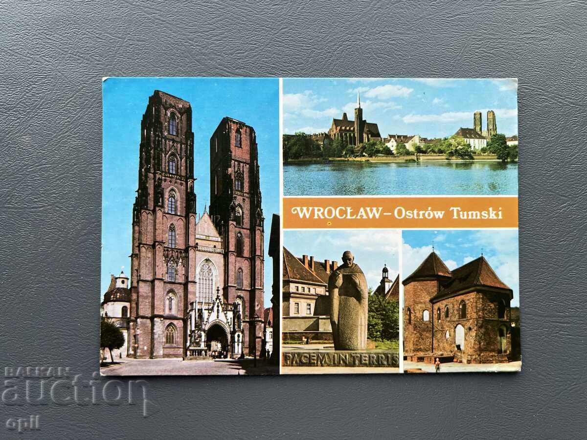 Ταξιδεμένη Παλιά Κάρτα - Πολωνία 1981