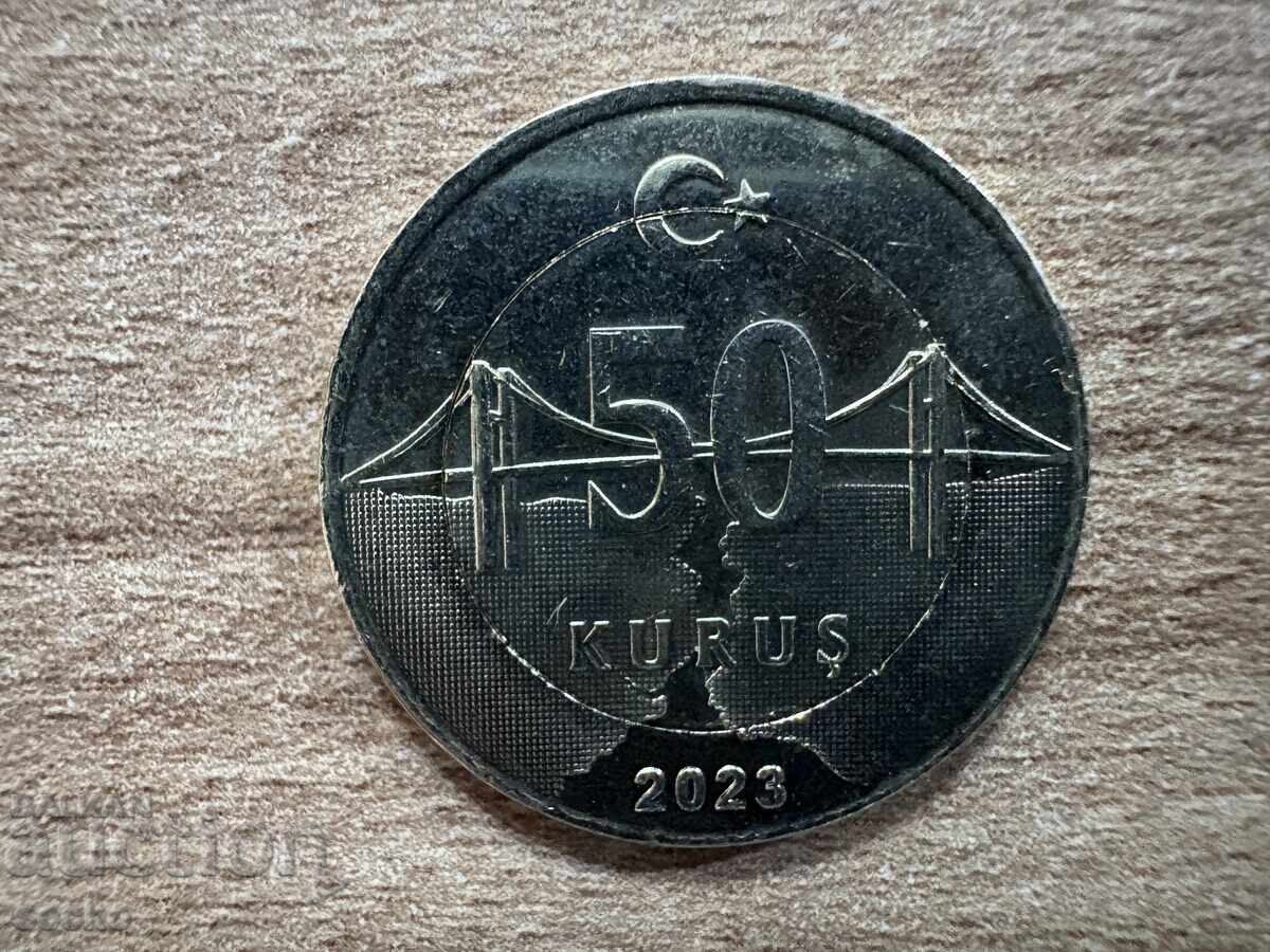 Τουρκία - 50 kurusha (2023)