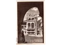 СТАРА КАРТИЧКА РИЛА РИЛСКИ МАНАСТИР ХРЕЛЬОВАТА КУЛА Д969