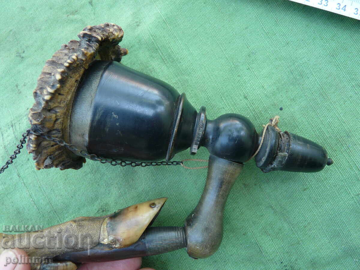 Стара голяма колекционерска лула с цена 100.00 лв. | € 51.13 Стара голяма колекционерска лула с цена 100.00 лв. | € 51.13