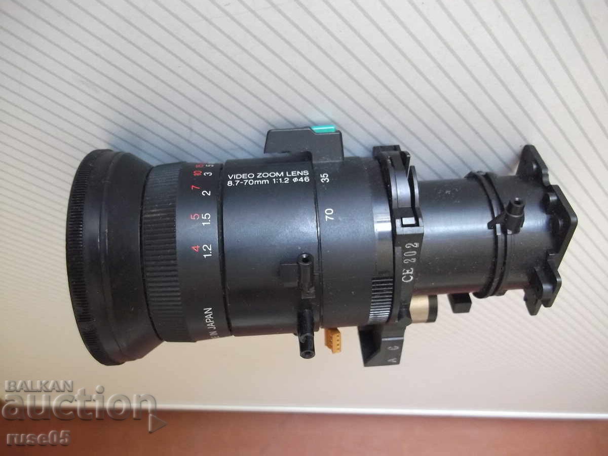 Παράδοση Φακός βιντεοκάμερας "video zoom lens 8.7-70mm 1-1.2 ∅ 46"