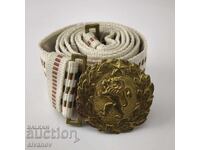 Centură de ofițer militar de paradă din socialism BNA NRB #5883