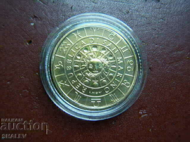 5 Euro 2020 San Marino "Balanta" - Unc (zodiac - solzi) - 6 5 Euro 2020 San Marino "Balanta" - Unc (zodiac - solzi) - 6