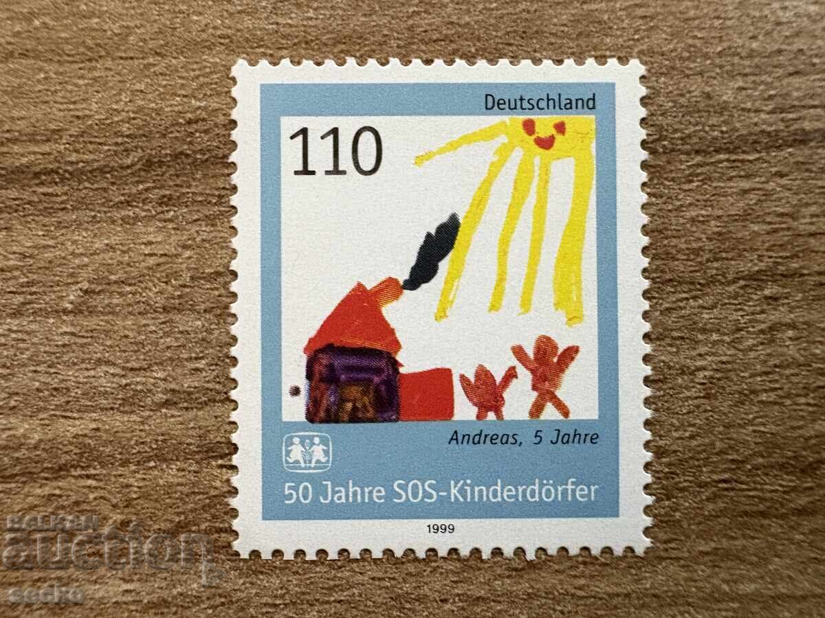 Германия - 50 г. SOS детски селища (1999) MNH
