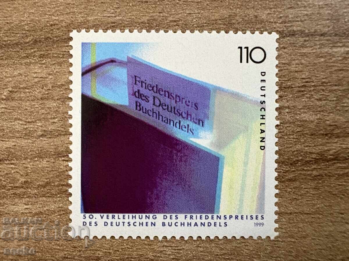 Germania - A 50-a ediție a Premiului Păcii ...(1999) MNH