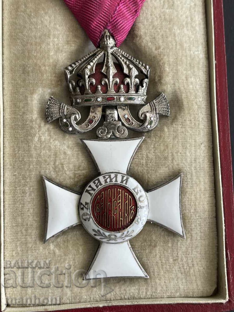 Παράδοση 6093 Βασίλειο της Βουλγαρίας Τάγμα Αγίου Αλεξάνδρου V τάξης. Με κορώνα