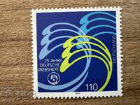 Germania - 25 ani de sprijin pentru bolnavii de cancer (1999) MNH