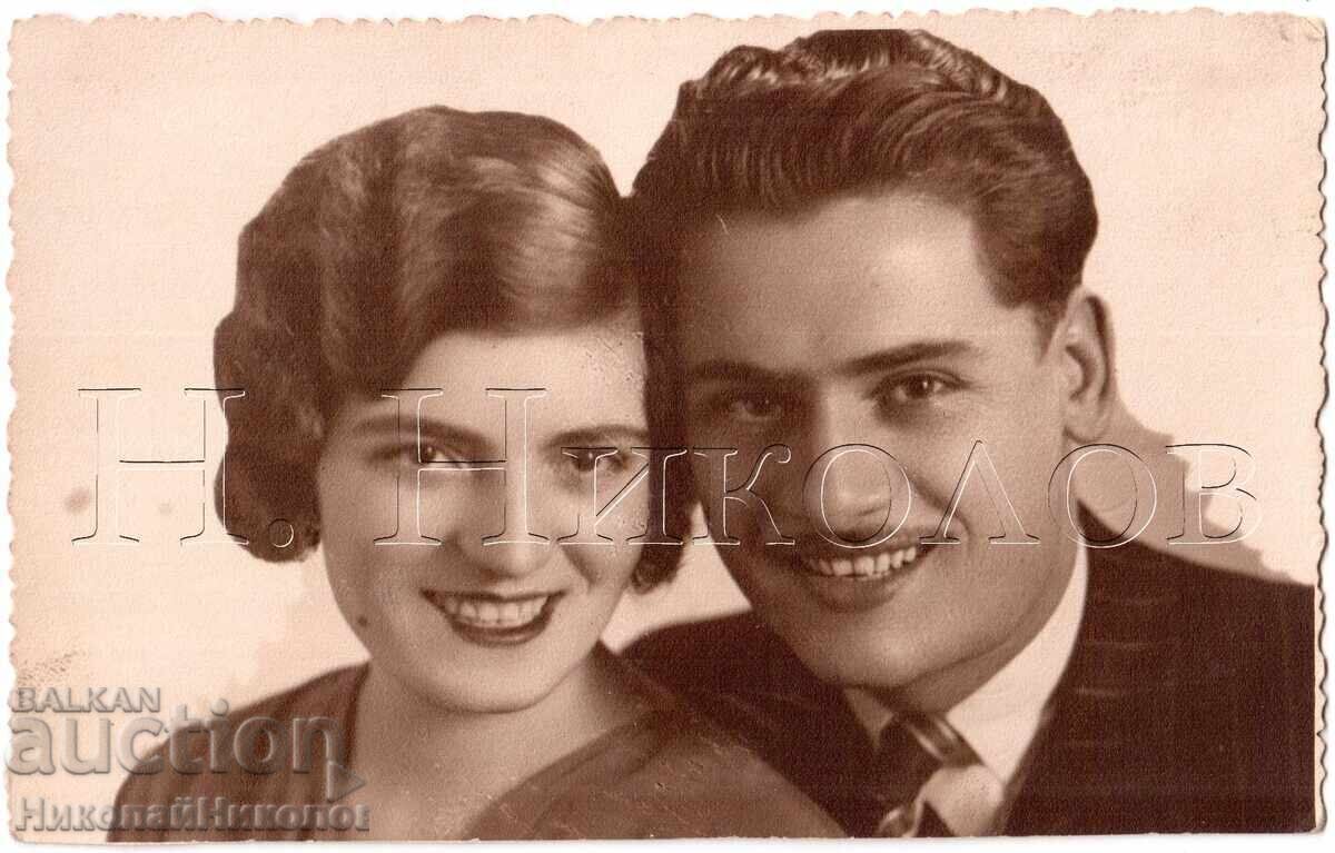 1932 FOTOGRAFIE VECHE SOFIA CUPLU FAMILIAL FOTO KRAKRA D984 1932 FOTOGRAFIE VECHE SOFIA CUPLU FAMILIAL FOTO KRAKRA D984