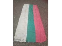 Old flag from the socialist era, approximately 3 meters