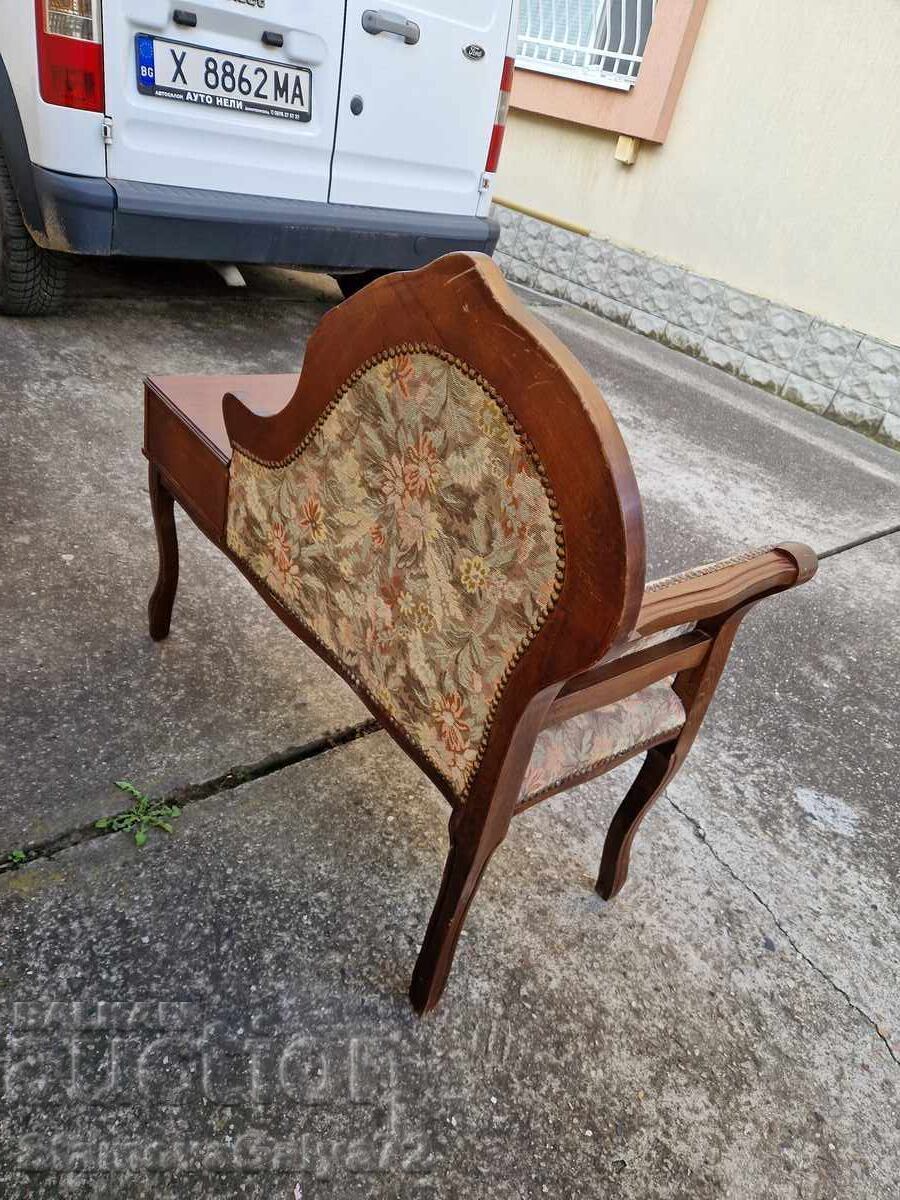 Minunată canapea de salon barocă franceză antică - 7