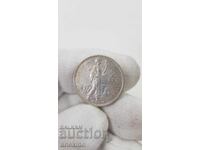 Silver Romanian Royal Coin 2 Lei 1914