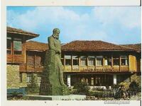 Κάρτα Βουλγαρίας Κοπρίβστιτσα Μνημείο του Λιούμπεν Καραβέλοφ*