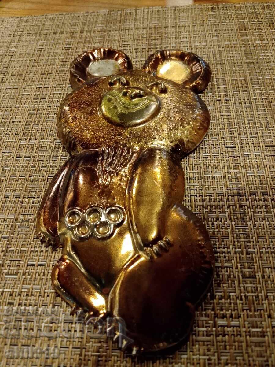 Ολυμπιάδα Misha the bear Moscow 80