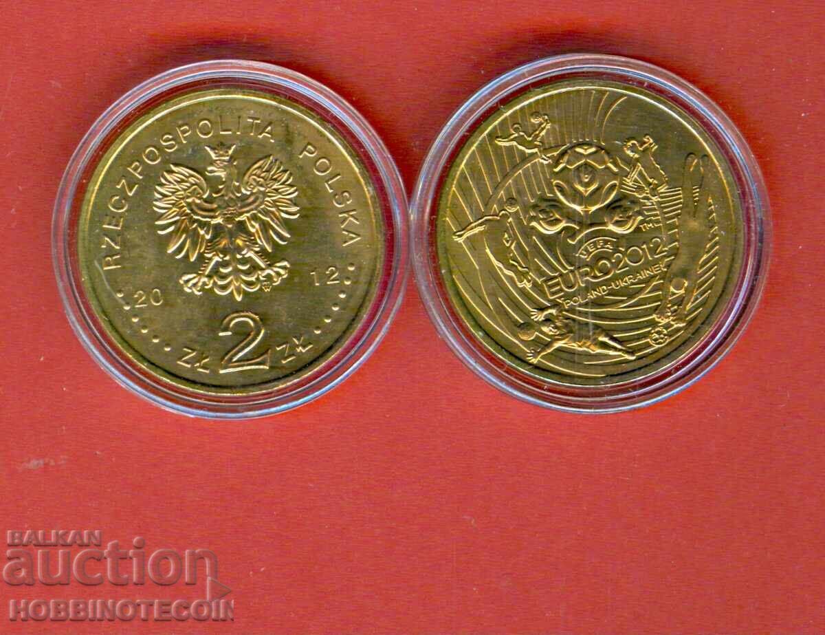POLAND 2 Zloty FOOTBALL EURO 2012 issue 2012 NEW UNC POLAND 2 Zloty FOOTBALL EURO 2012 issue 2012 NEW UNC